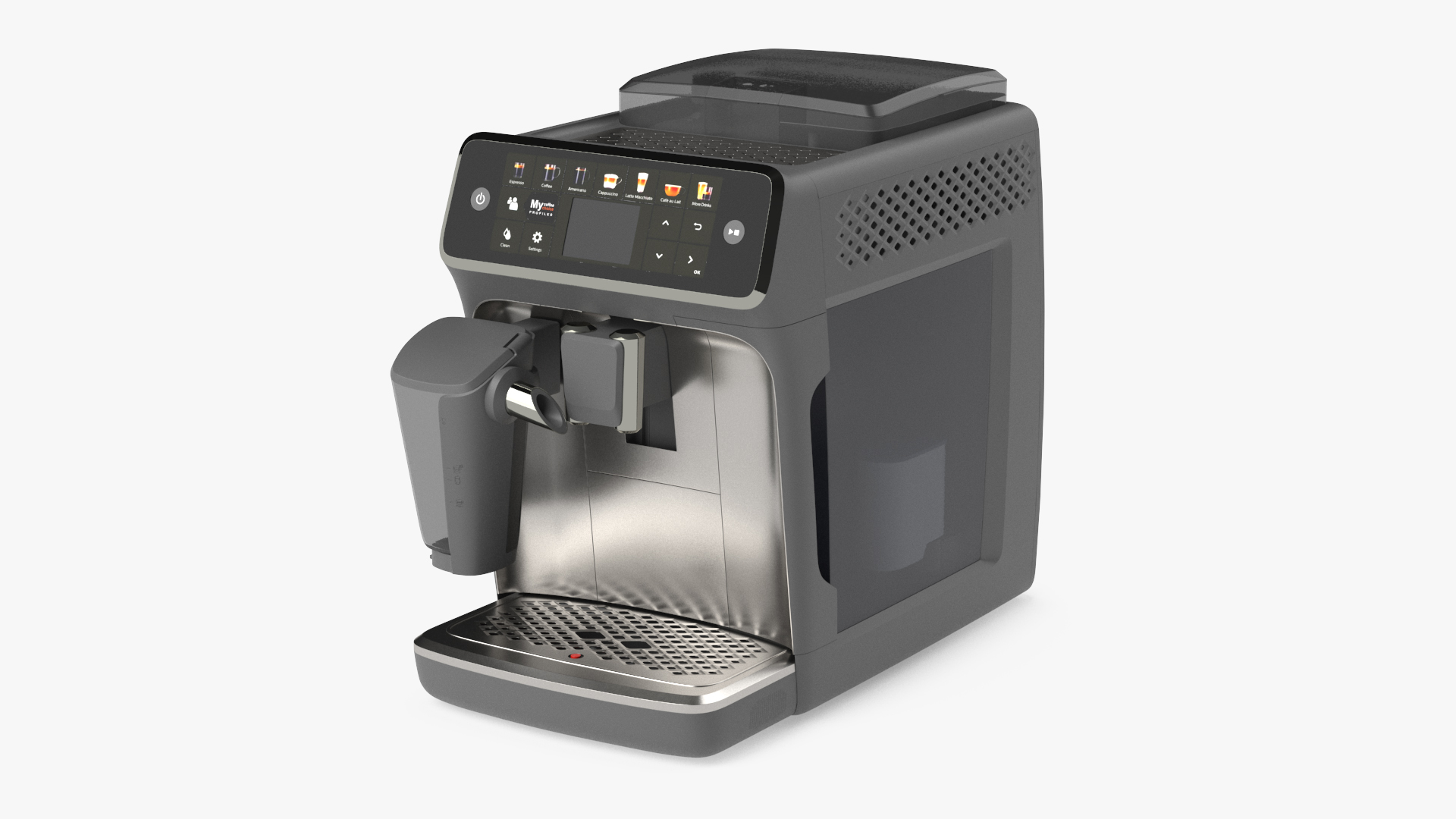 3D Automatic Espresso Machine Grey