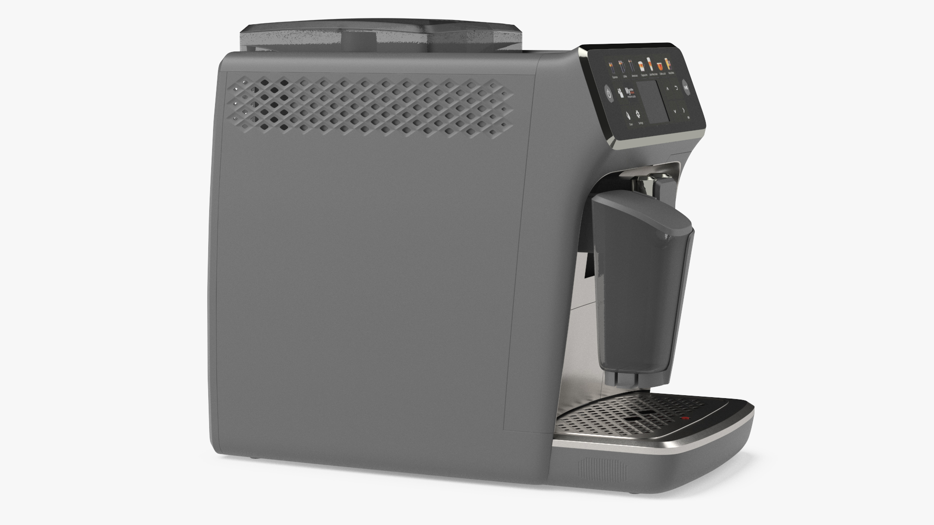 3D Automatic Espresso Machine Grey