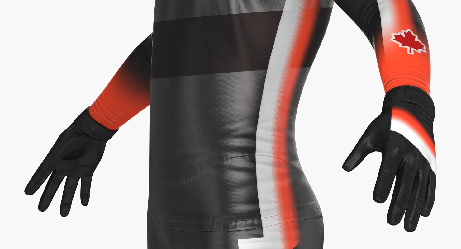 Speed Skater 2 3D model