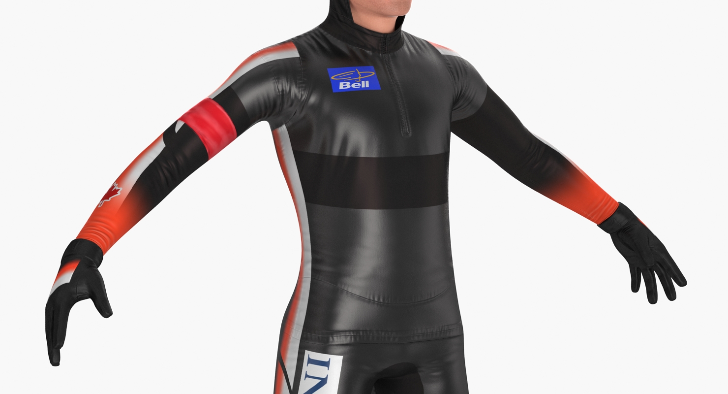 Speed Skater 2 3D model