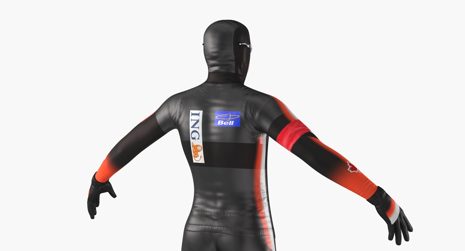 Speed Skater 2 3D model