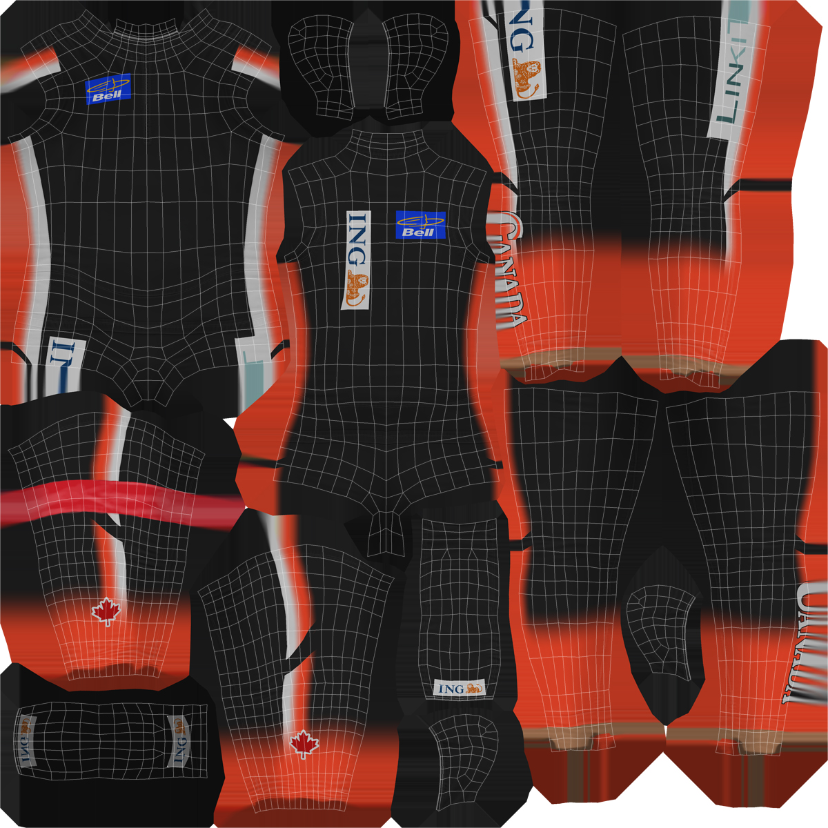 Speed Skater 2 3D model