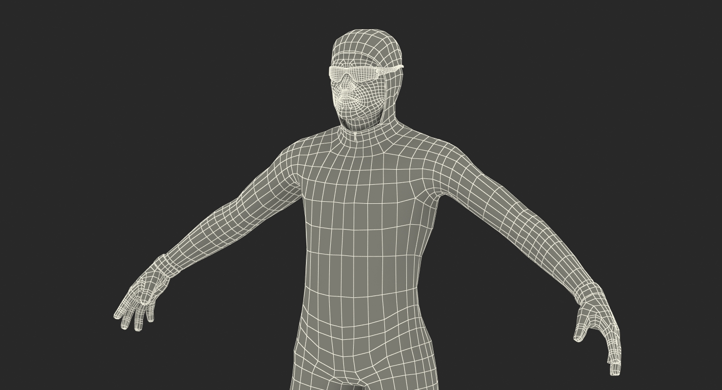 Speed Skater 2 3D model