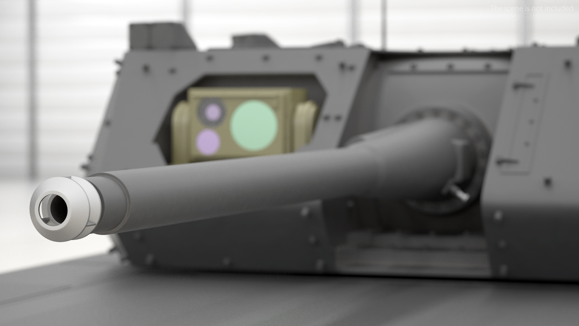 3D model Ripsaw M5 Electric Tank Rigged
