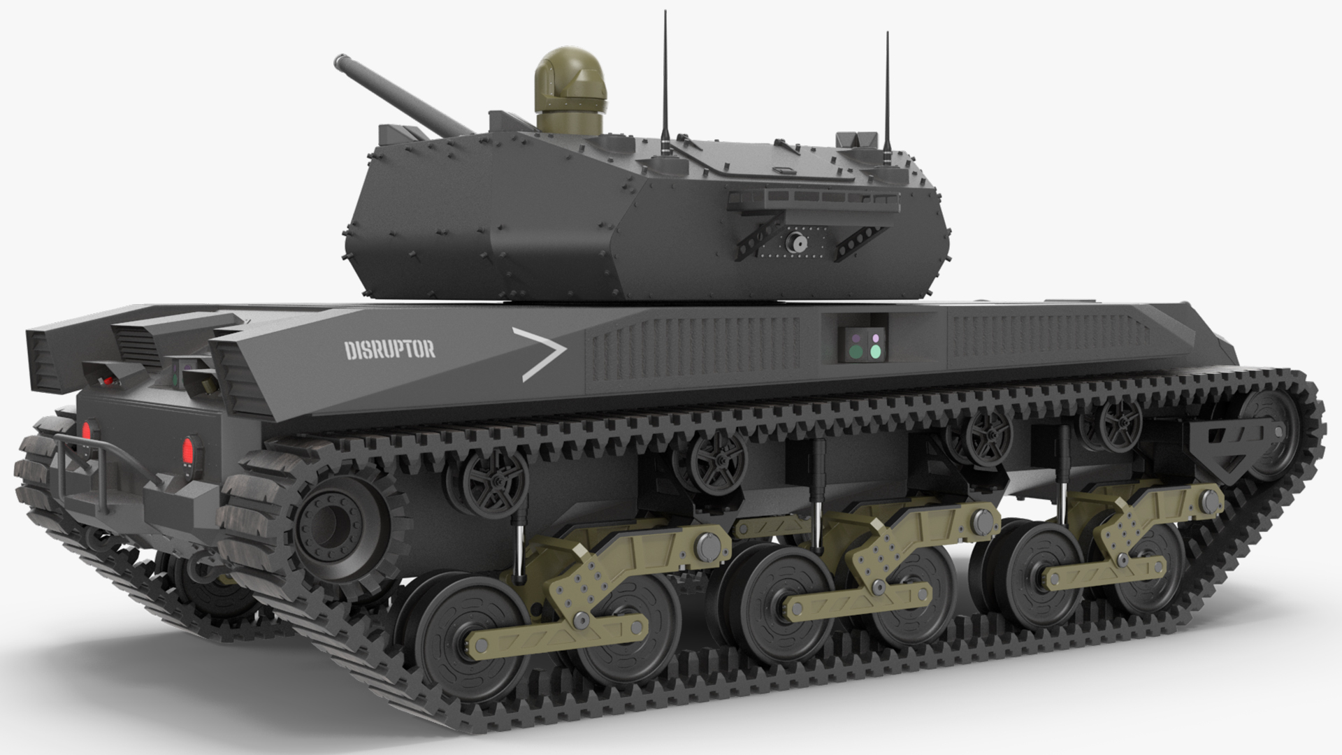 3D model Ripsaw M5 Electric Tank Rigged