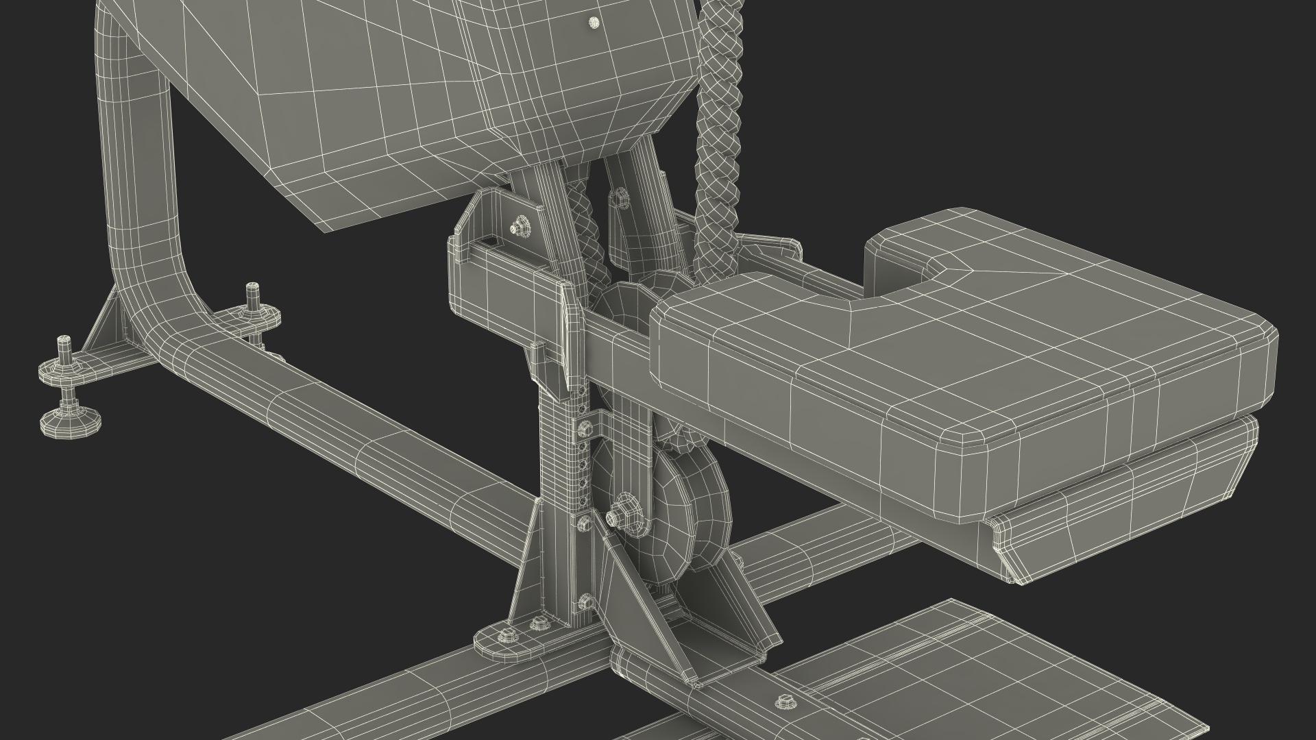 VLT Compact Rope Trainer 3D model