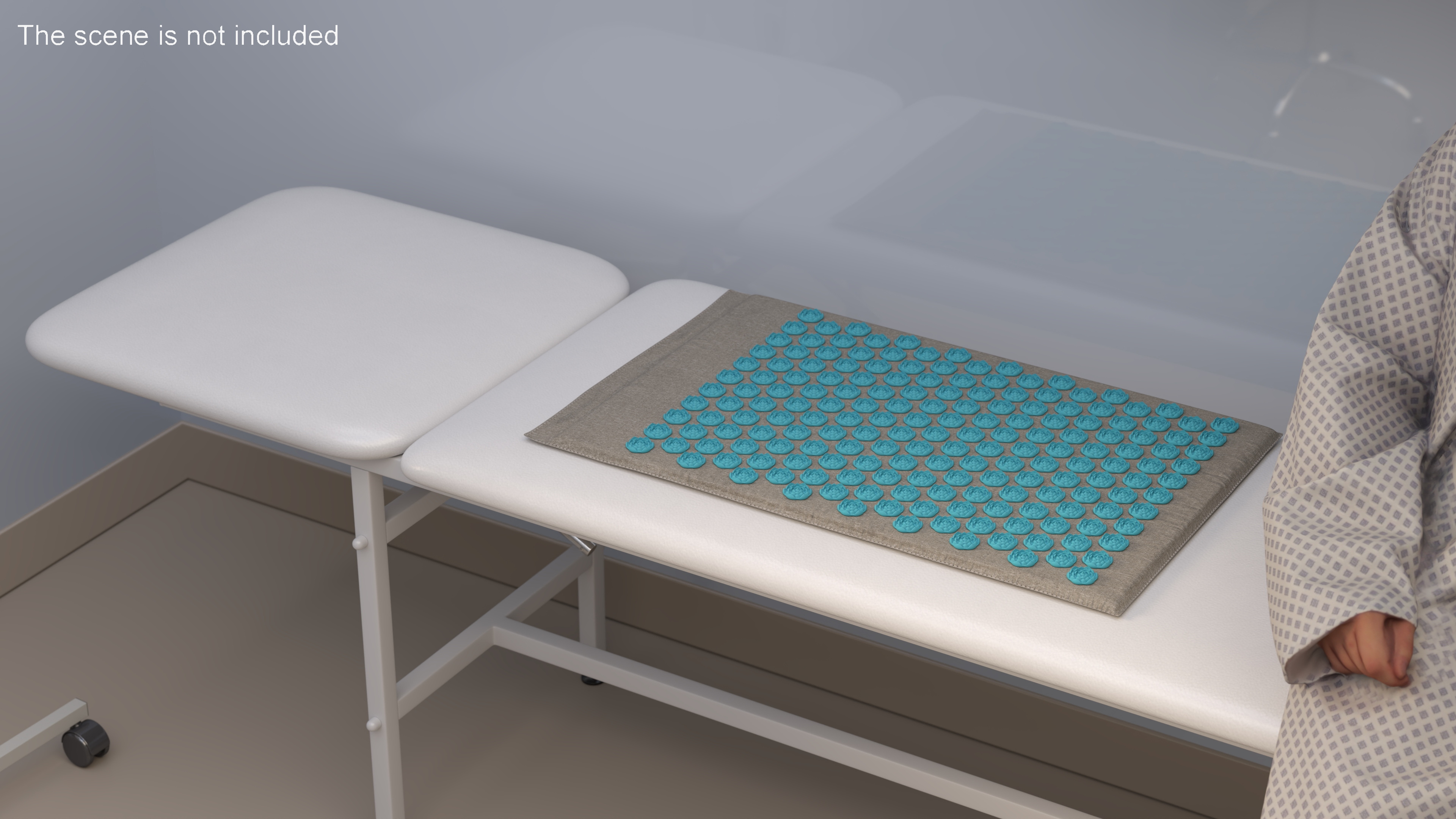 3D Relaxation Mat Acupuncture Blue
