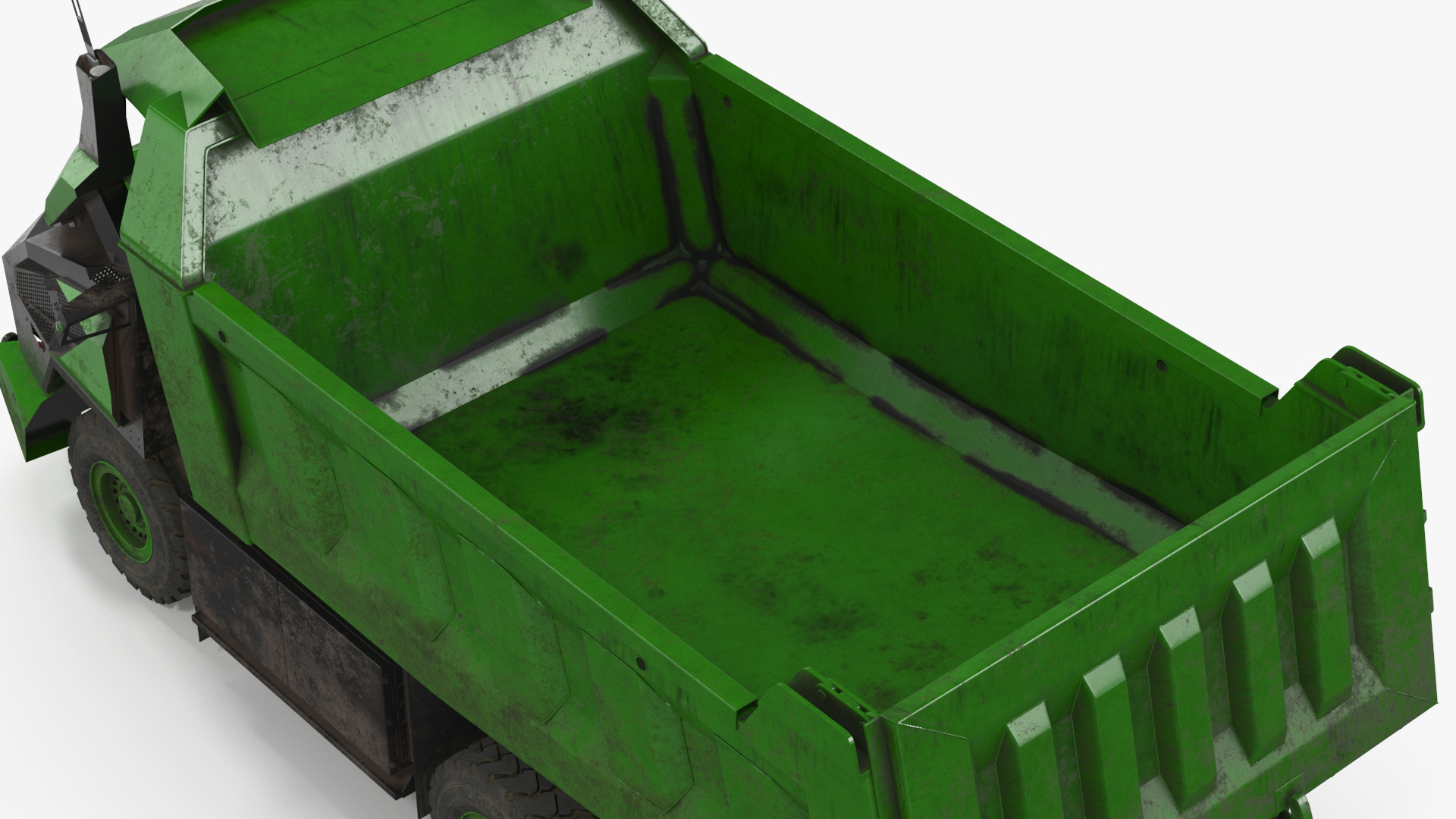 Dirty Autonomous Electric Dump Truck Dirty 3D