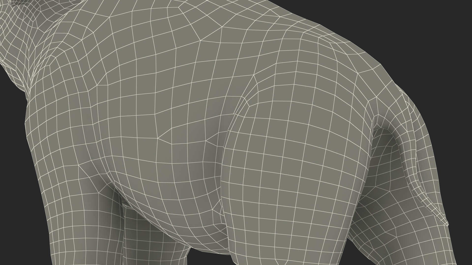 Mammoth Roar Pose 3D