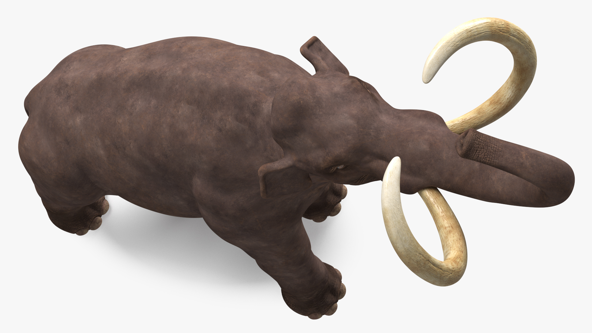 Mammoth Roar Pose 3D