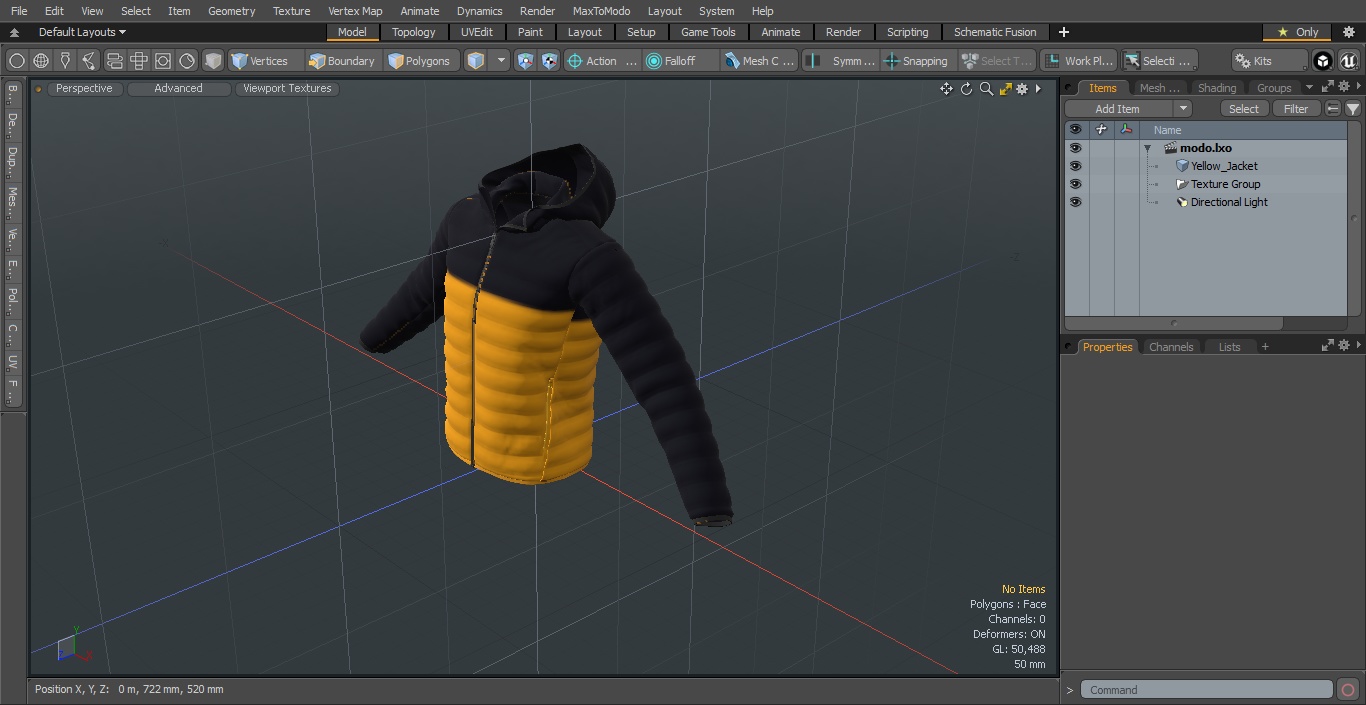 3D Yellow Jacket model