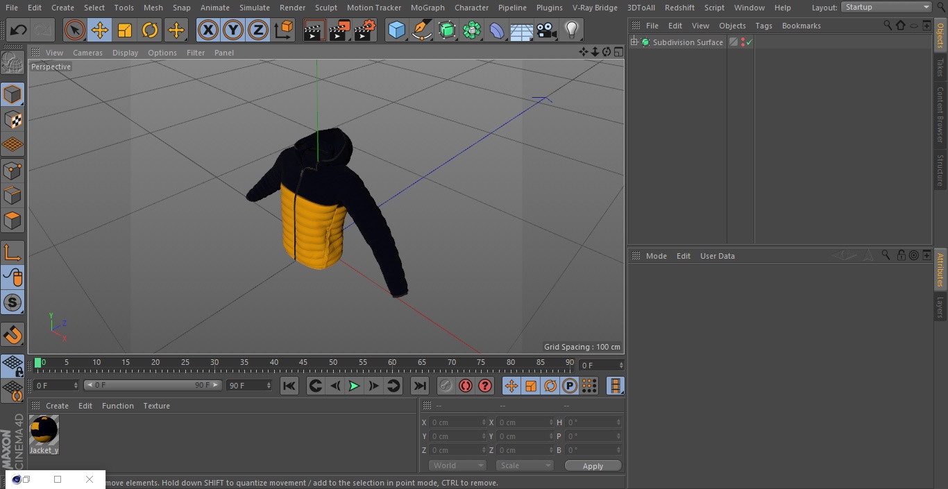 3D Yellow Jacket model