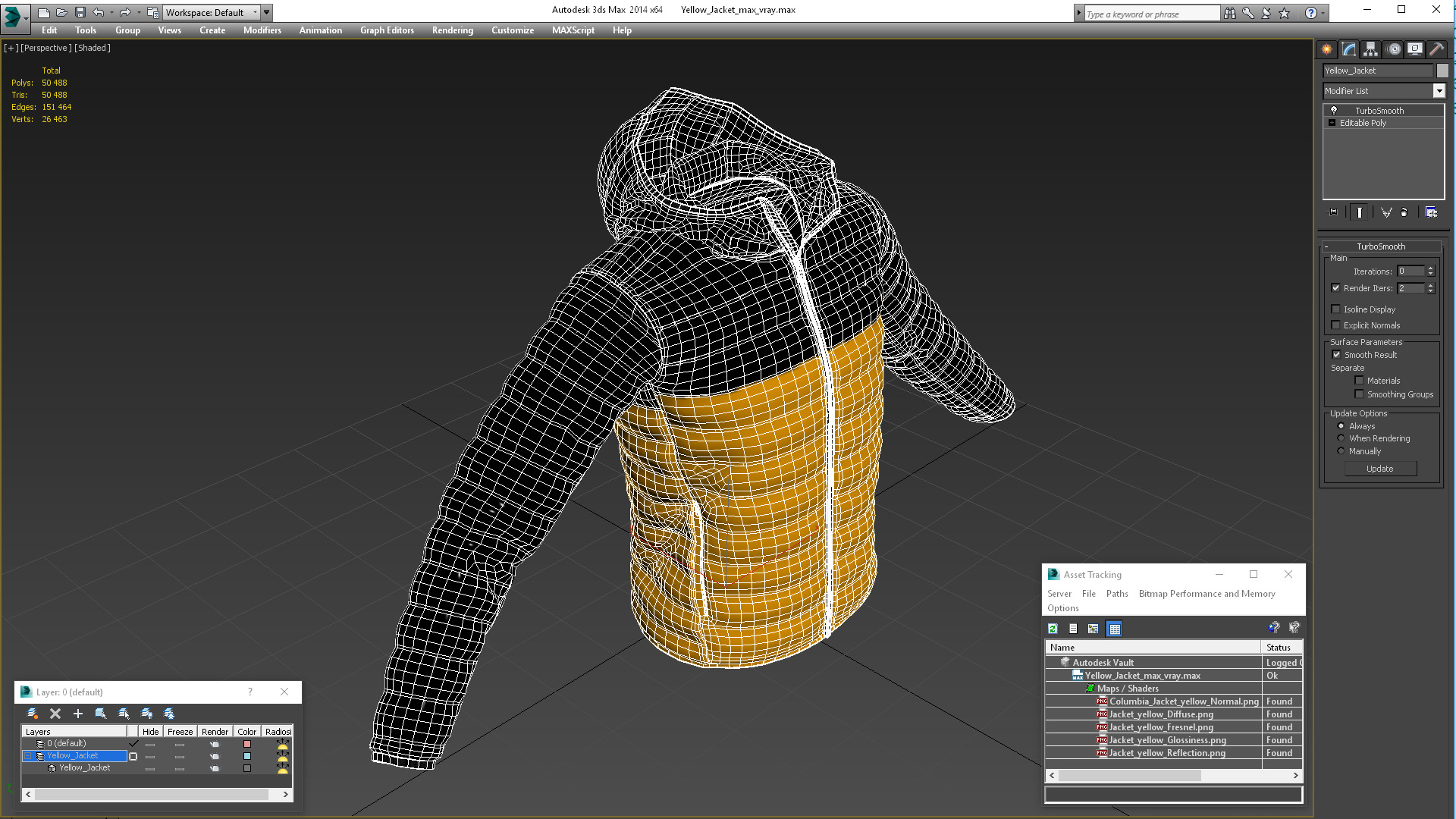 3D Yellow Jacket model