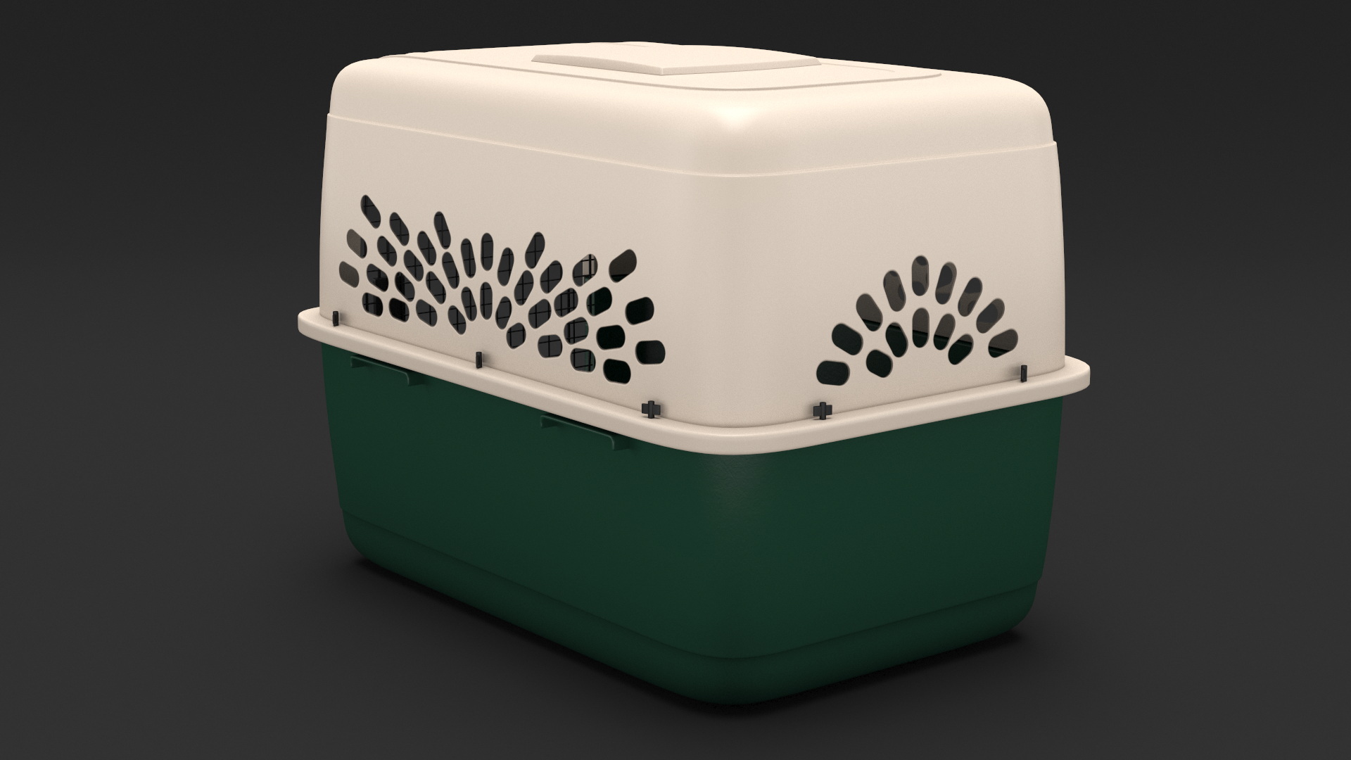 Pet Taxi Dog Kennel 3D model