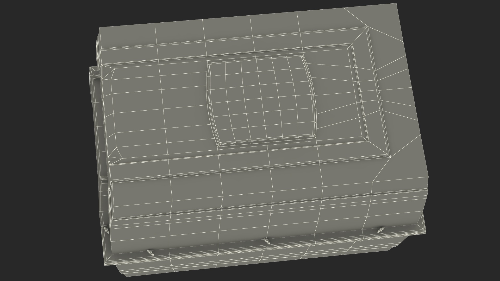 Pet Taxi Dog Kennel 3D model