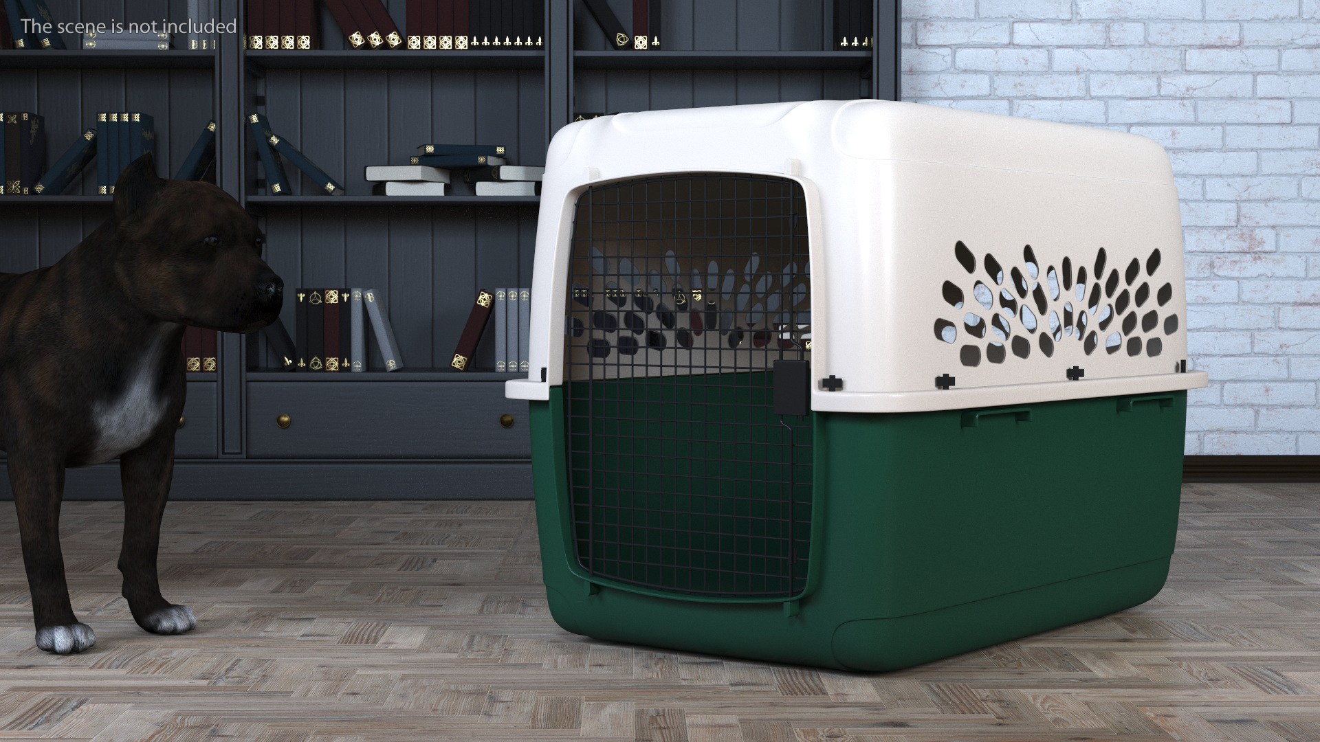 Pet Taxi Dog Kennel 3D model