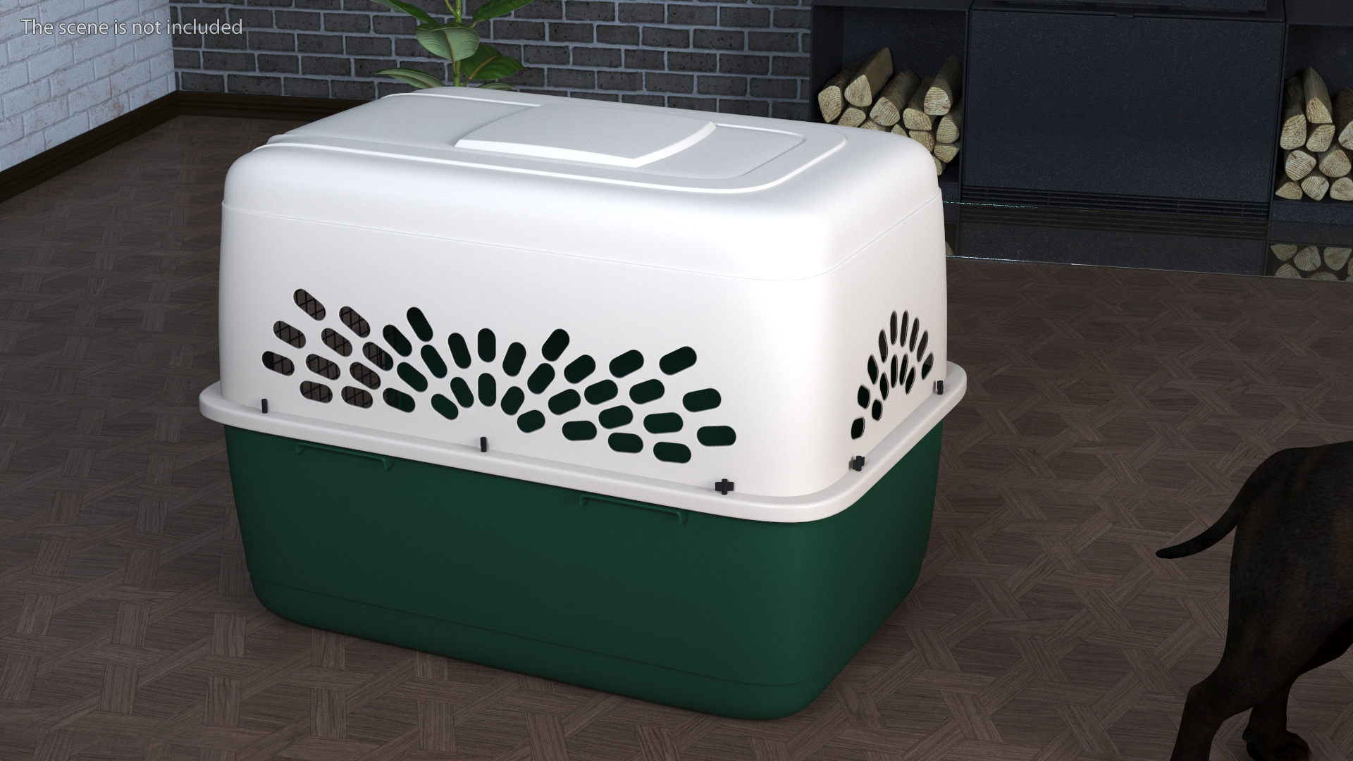 Pet Taxi Dog Kennel 3D model