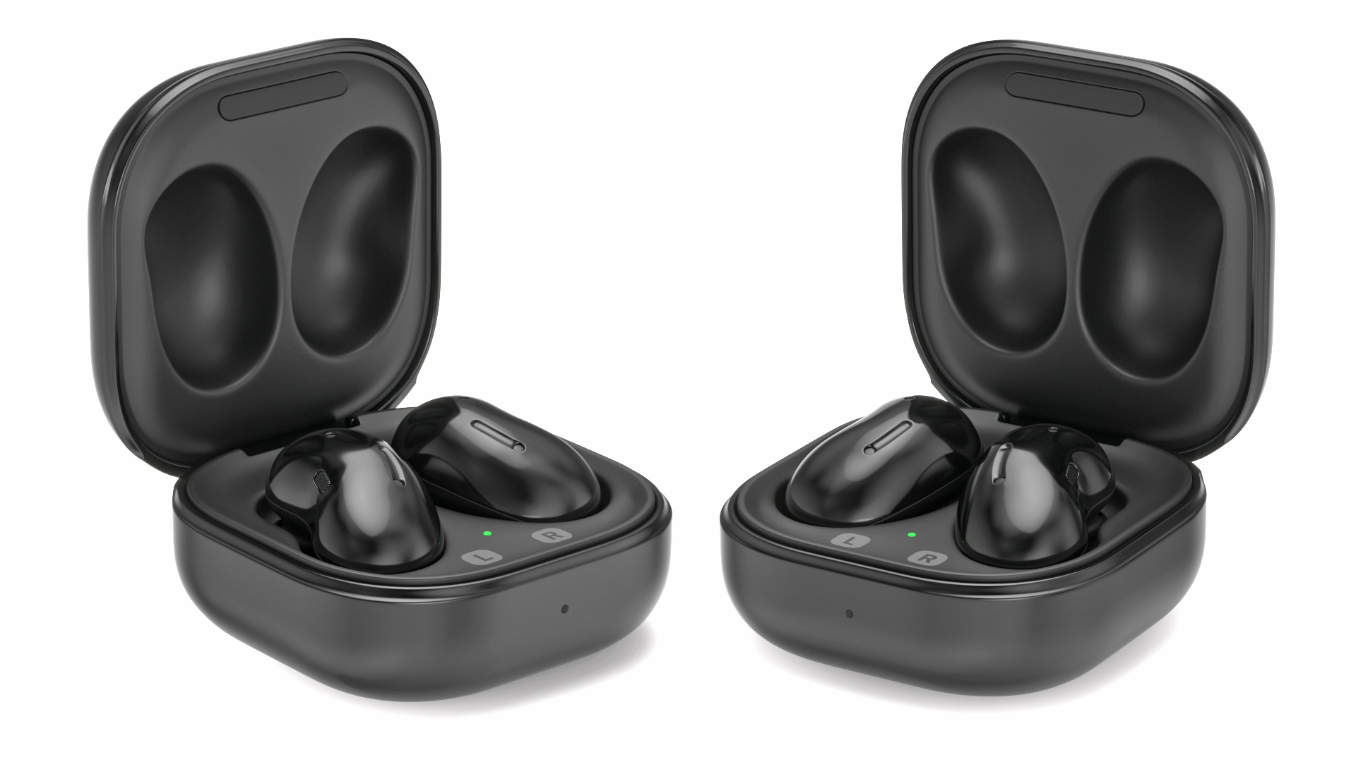 Samsung Galaxy Buds Live Mystic Black 3D