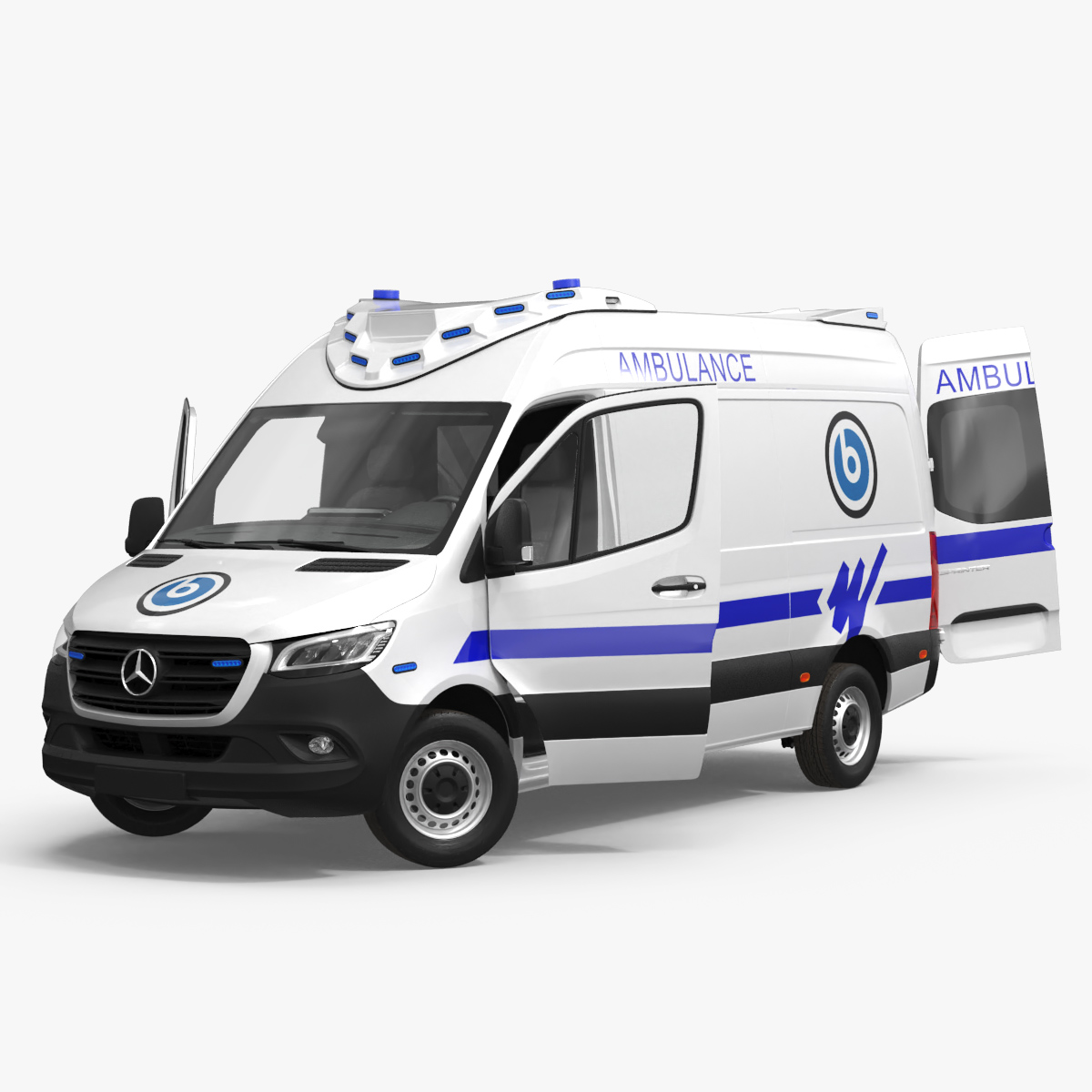 Mercedes Benz Sprinter Ambulance Rigged