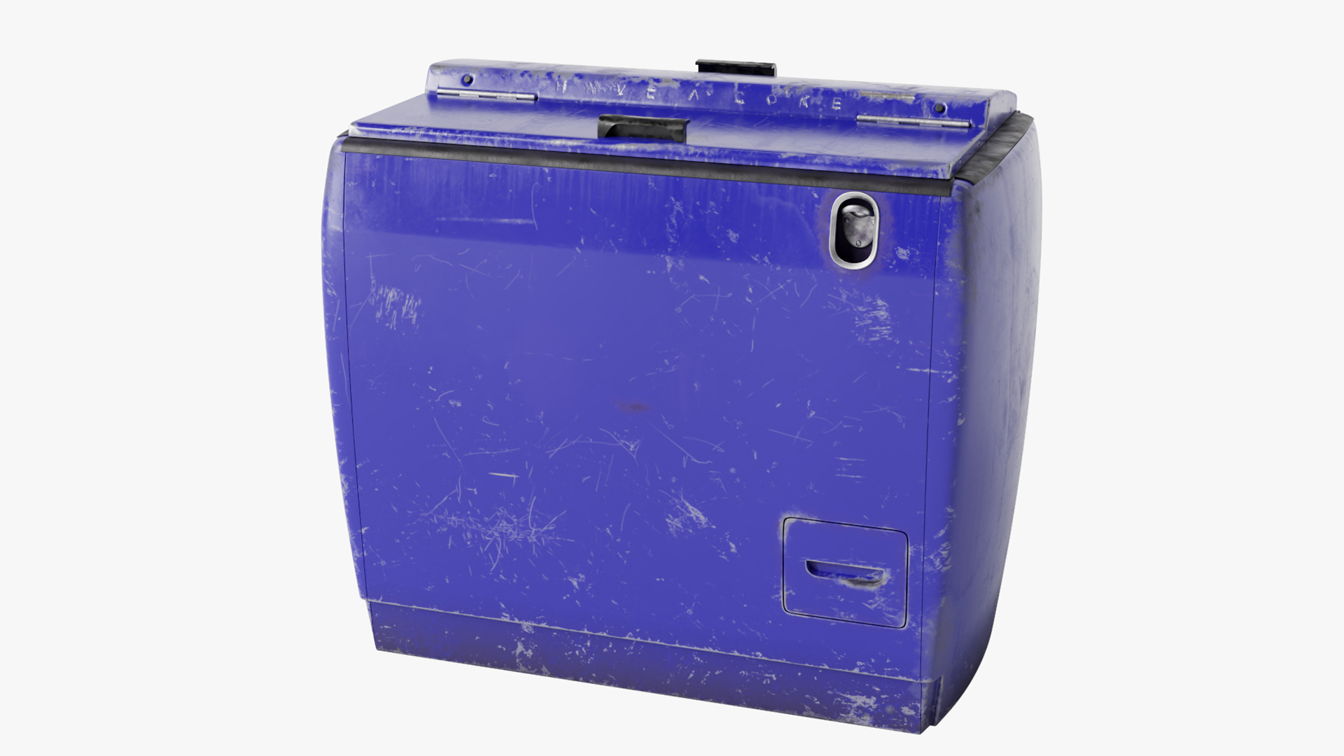 Old Refrigerator for Carbonated Drink 3D