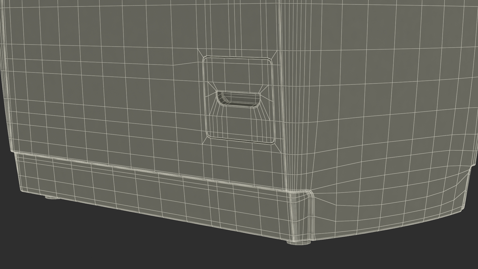 Old Refrigerator for Carbonated Drink 3D