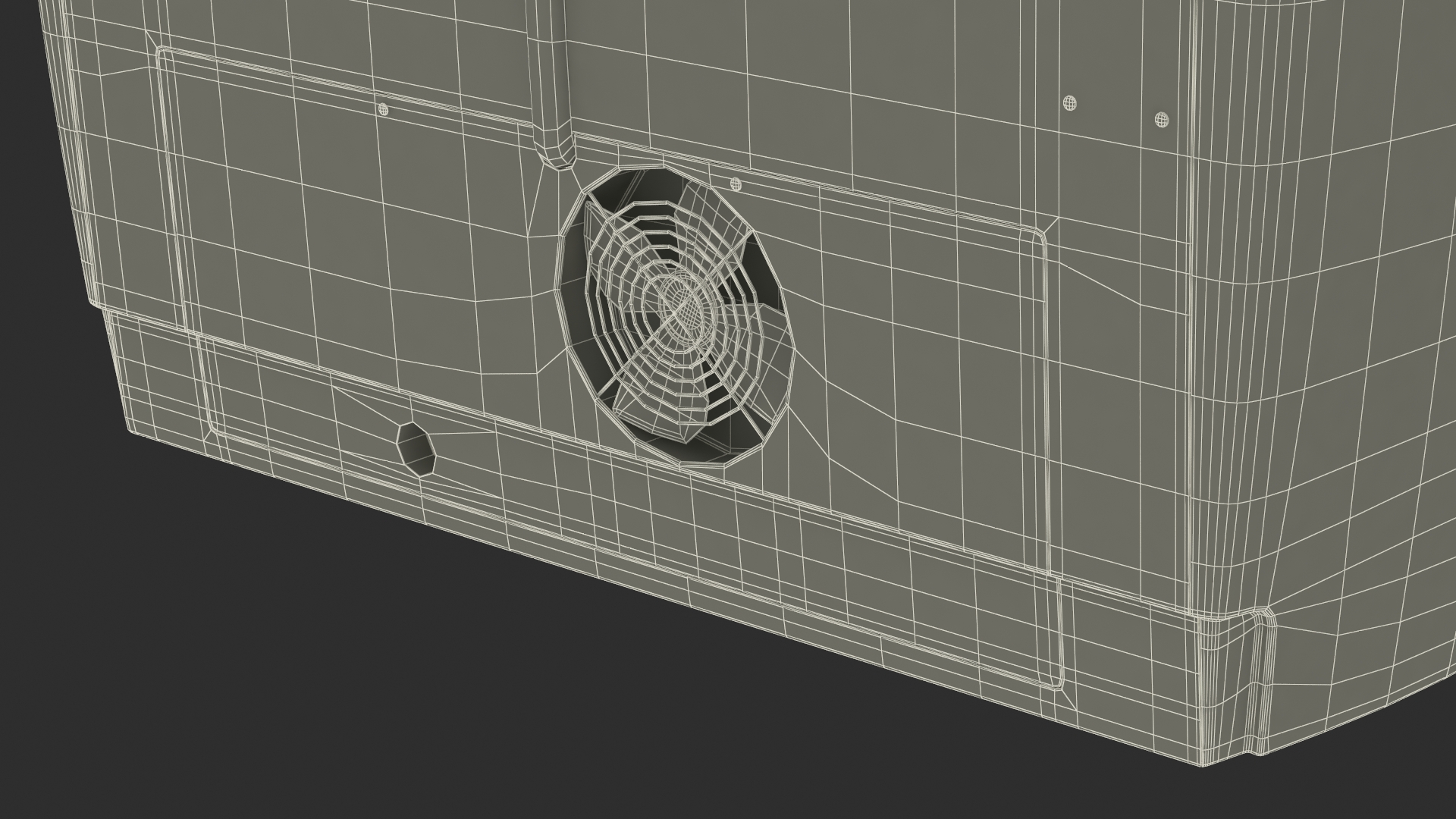 Old Refrigerator for Carbonated Drink 3D