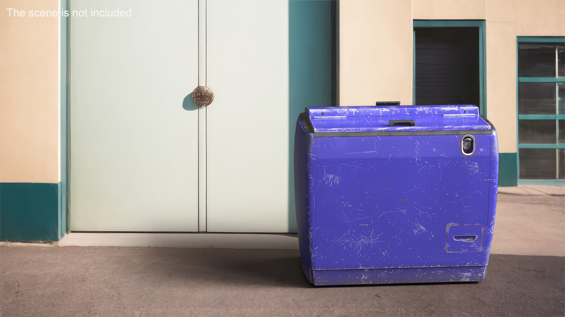 Old Refrigerator for Carbonated Drink 3D