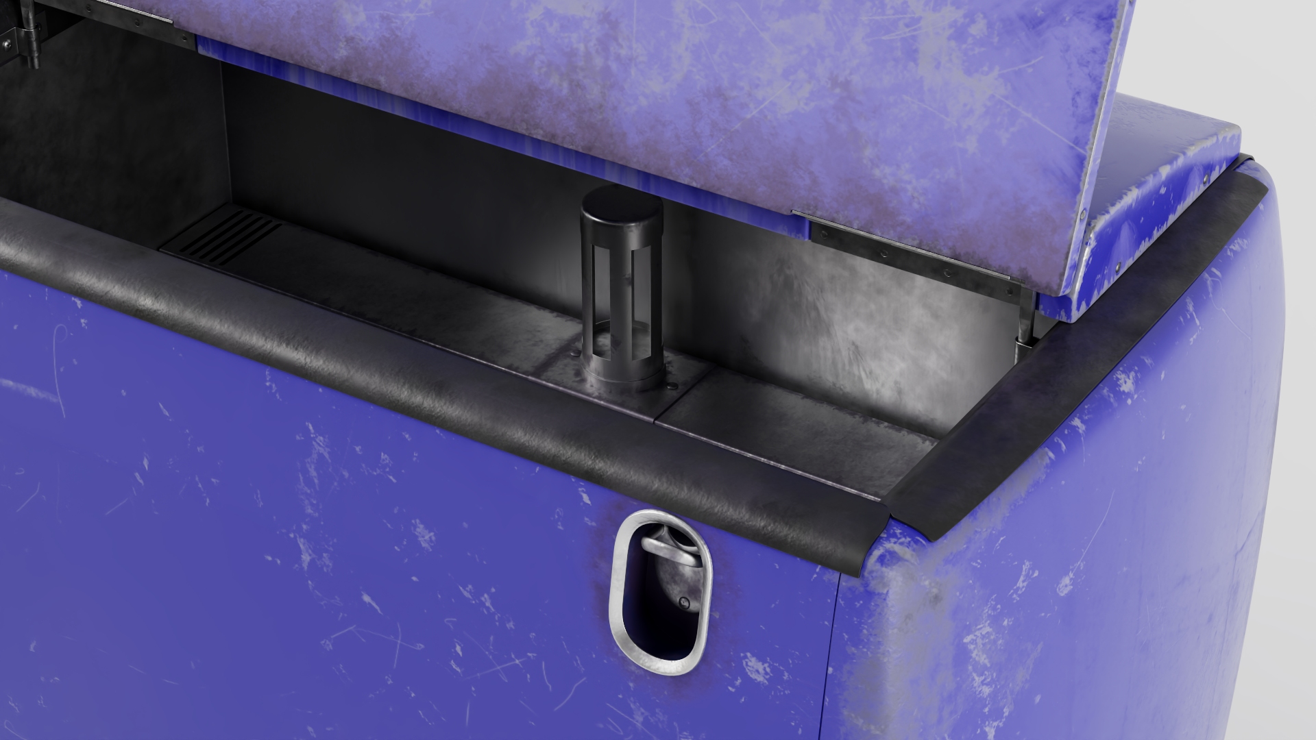 Old Refrigerator for Carbonated Drink 3D