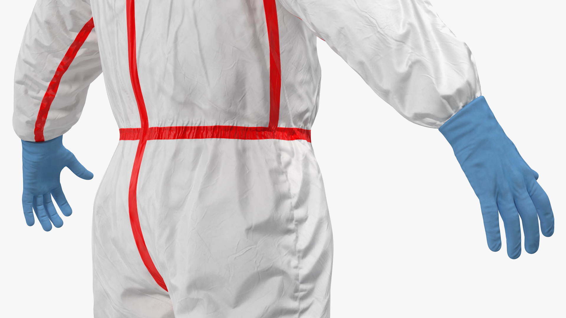3D Chemical Protective Suit Rigged