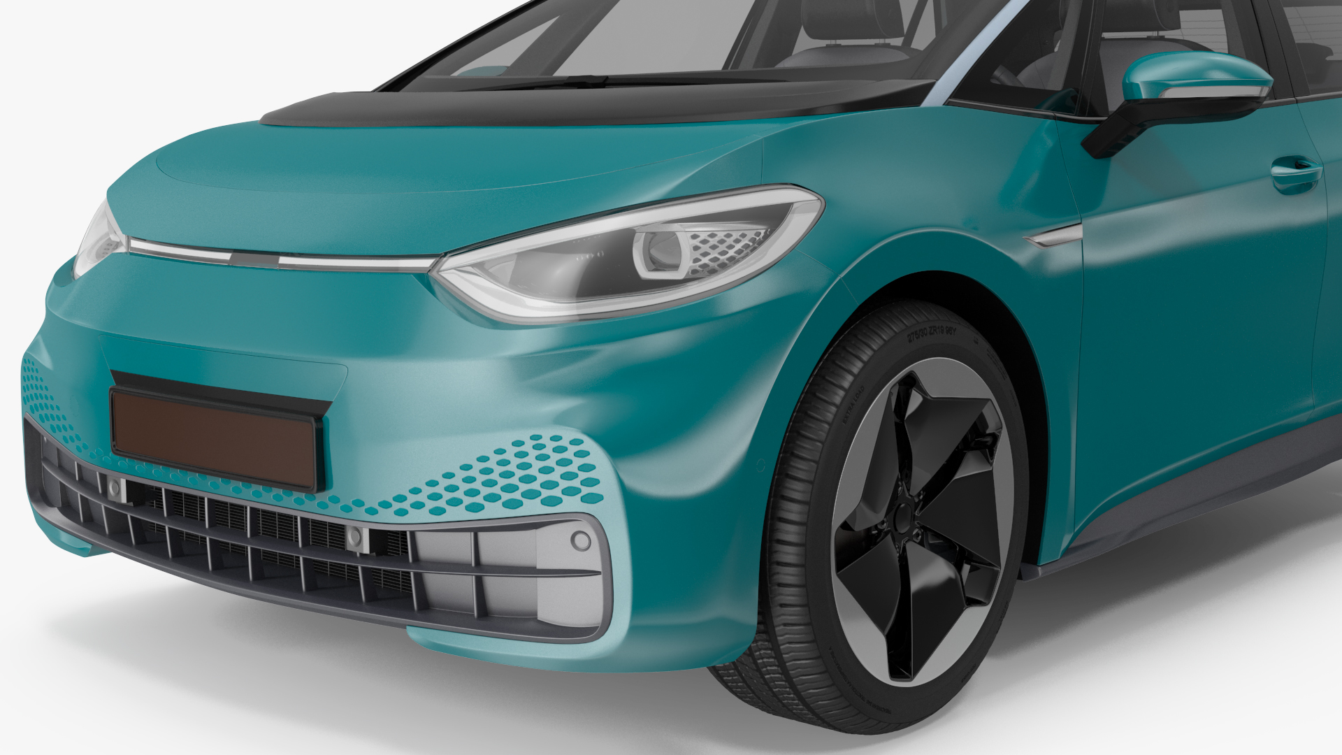 Electric Car Hatchback 3D