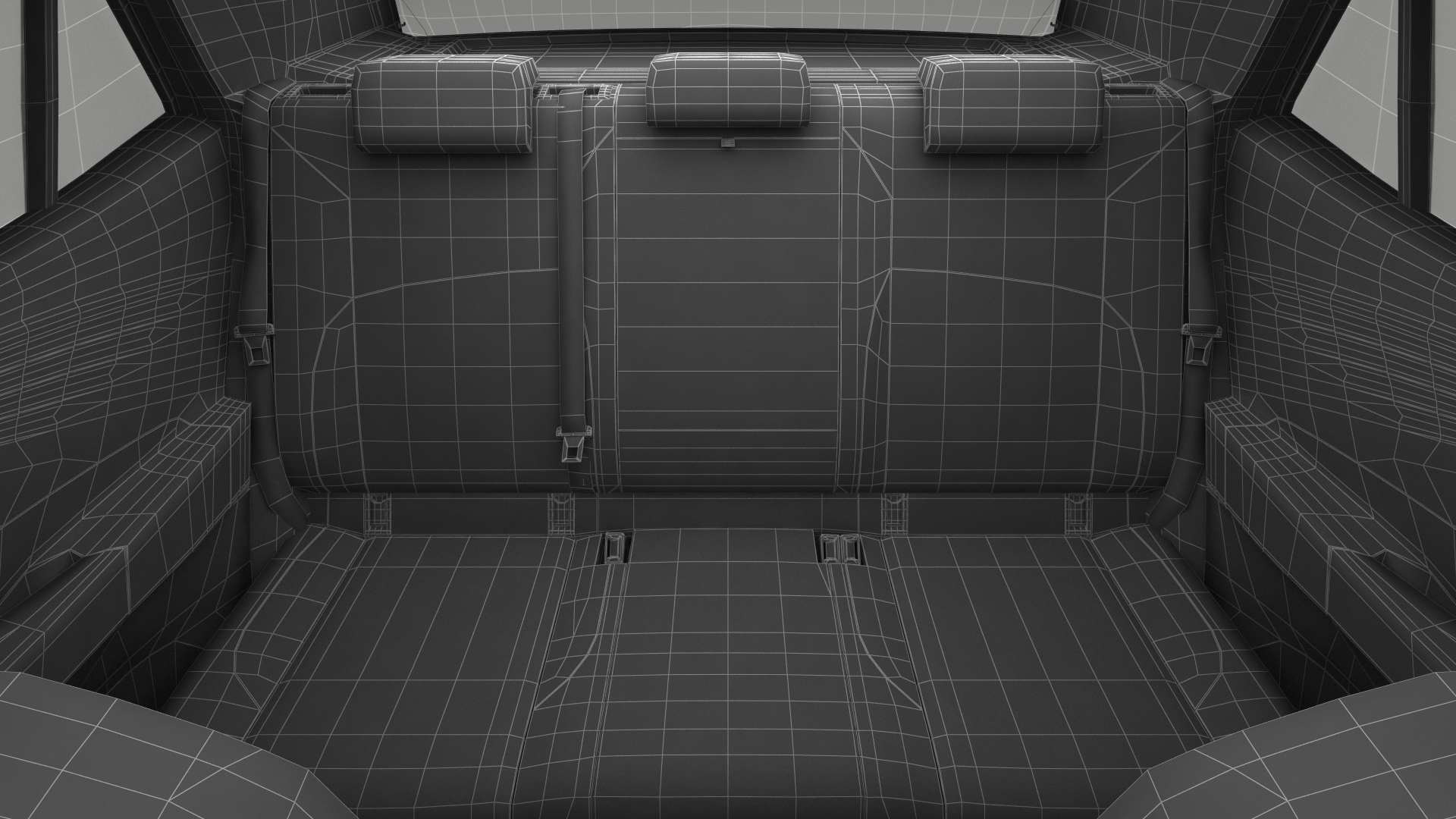 Electric Car Hatchback 3D