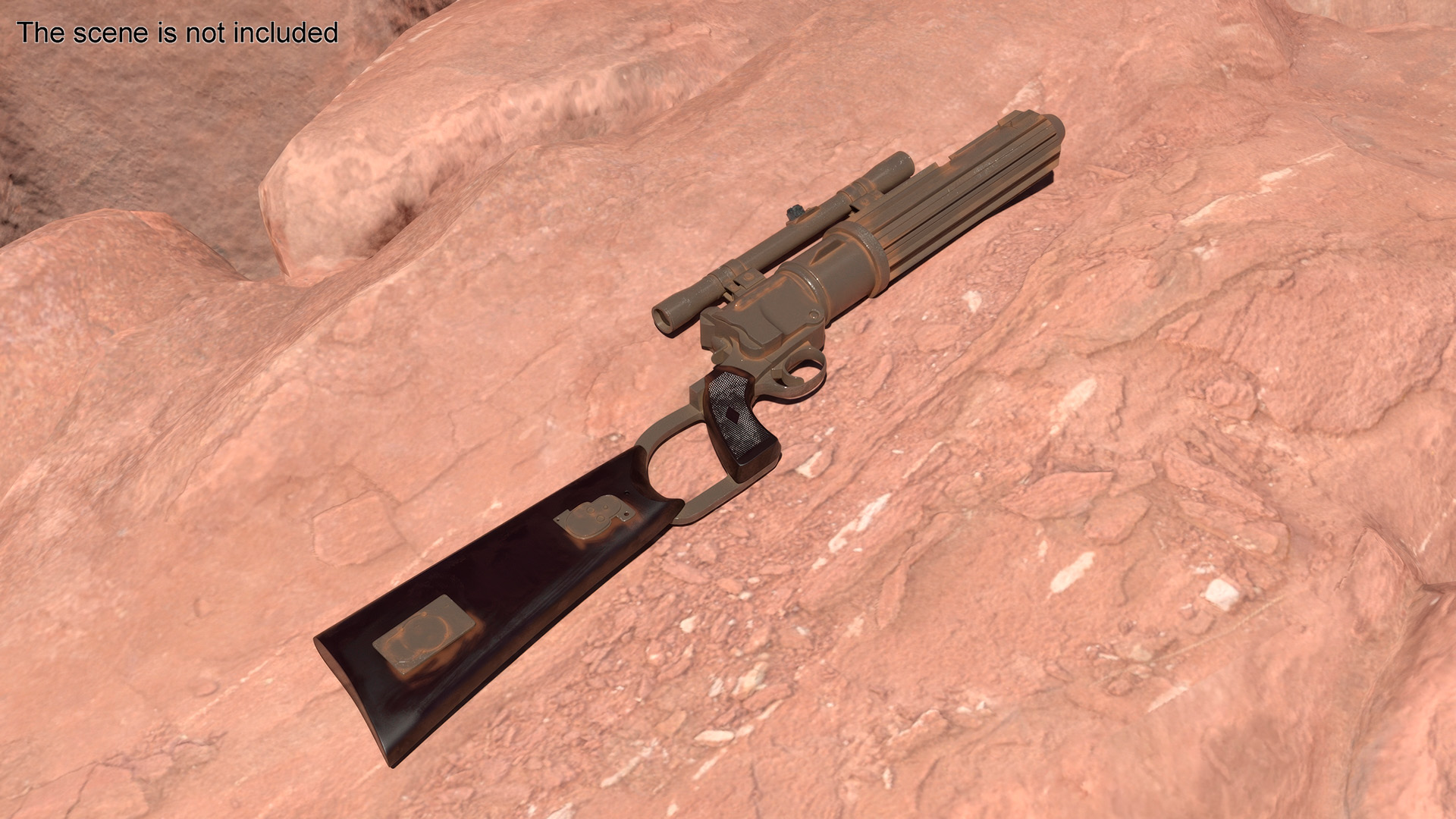 EE-3 Boba Fett Blaster from Star Wars 3D