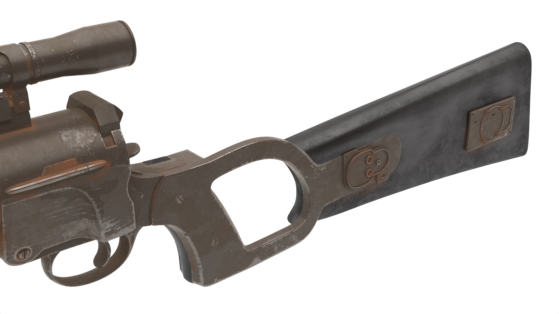 EE-3 Boba Fett Blaster from Star Wars 3D