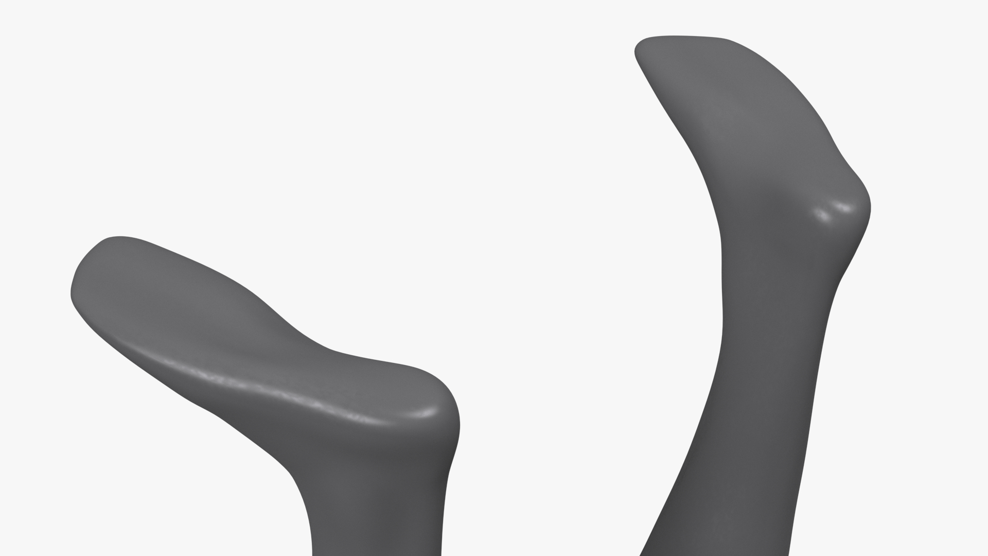 3D Woman Sports Mannequin Black model