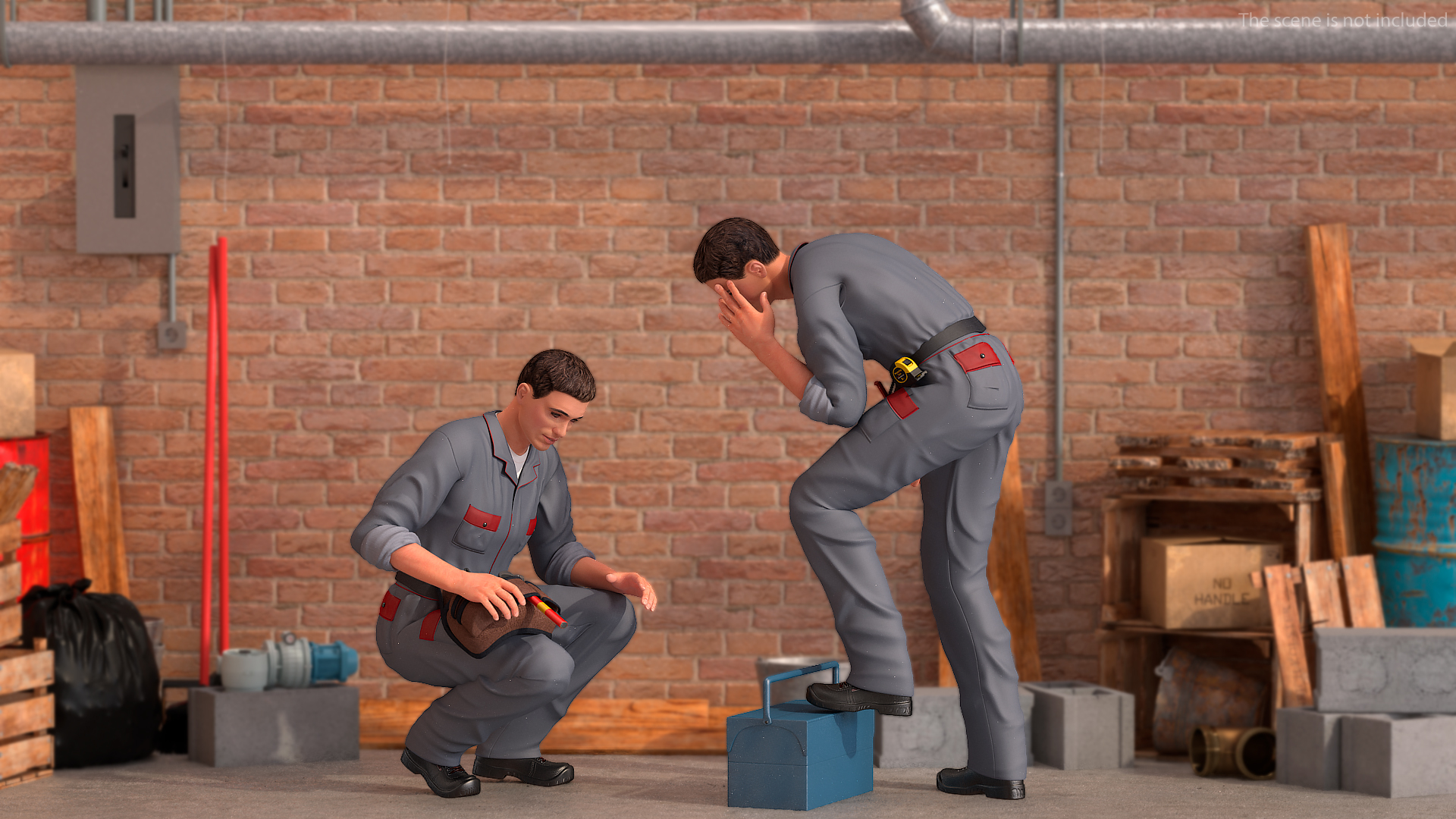 3D Locksmith Rigged