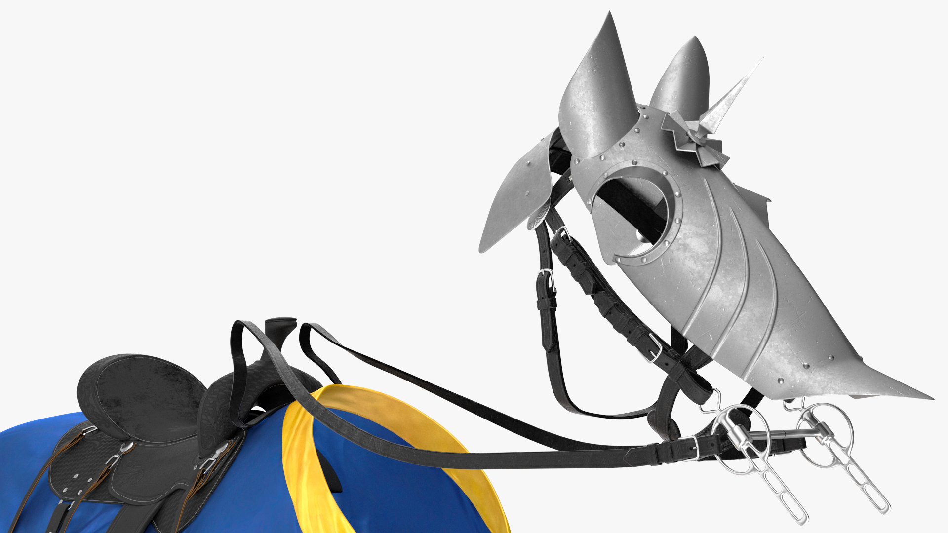 3D Blanket and Horse Armor model