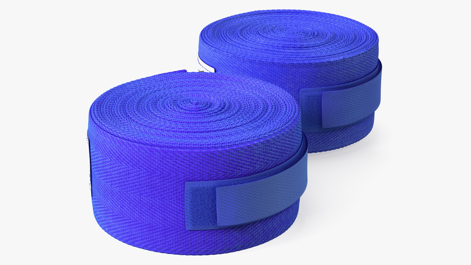 3D Blue Boxing Hand Wrap 2 Rolls Fur model