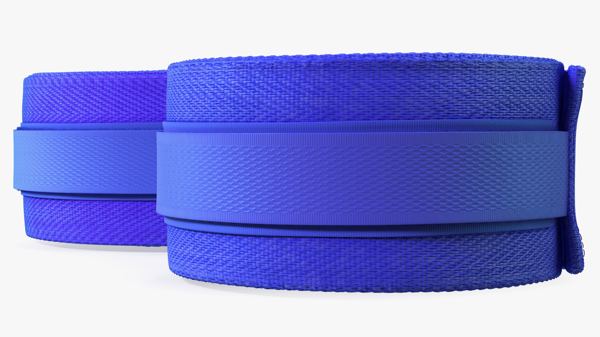 3D Blue Boxing Hand Wrap 2 Rolls Fur model