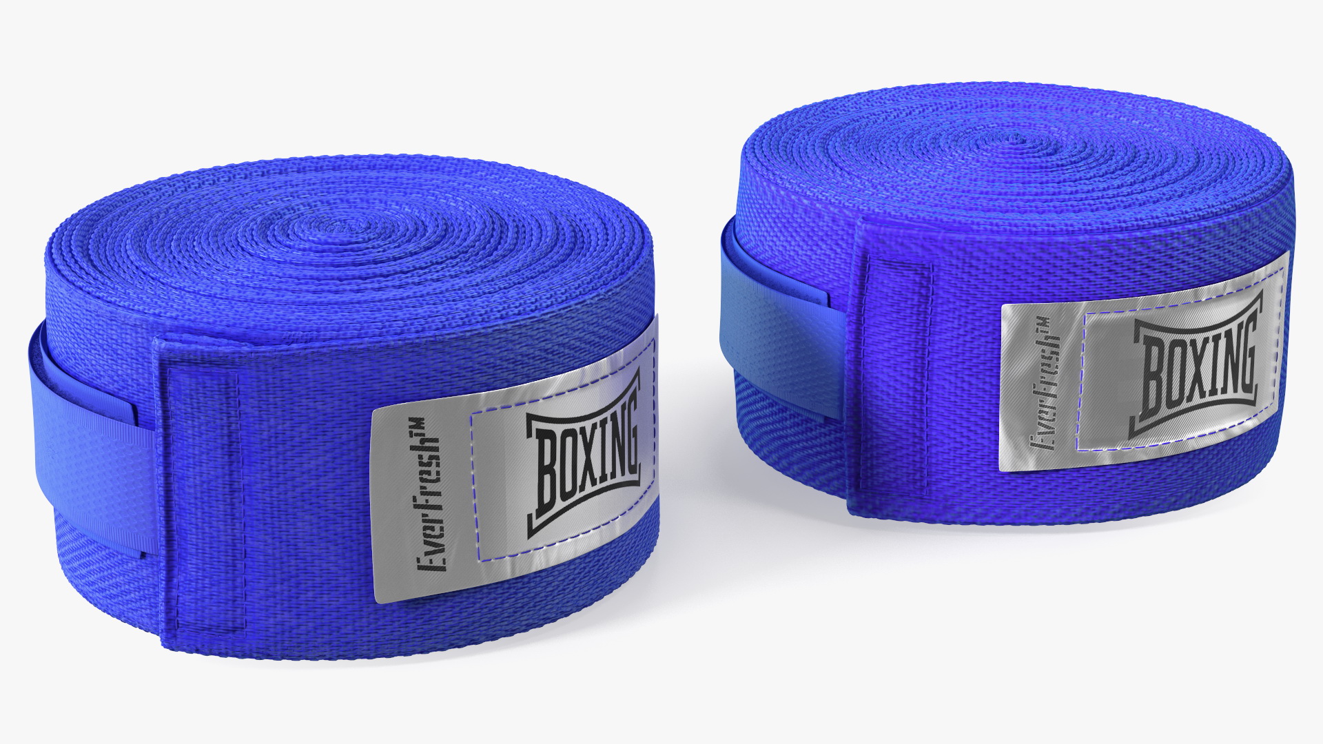 3D Blue Boxing Hand Wrap 2 Rolls Fur model