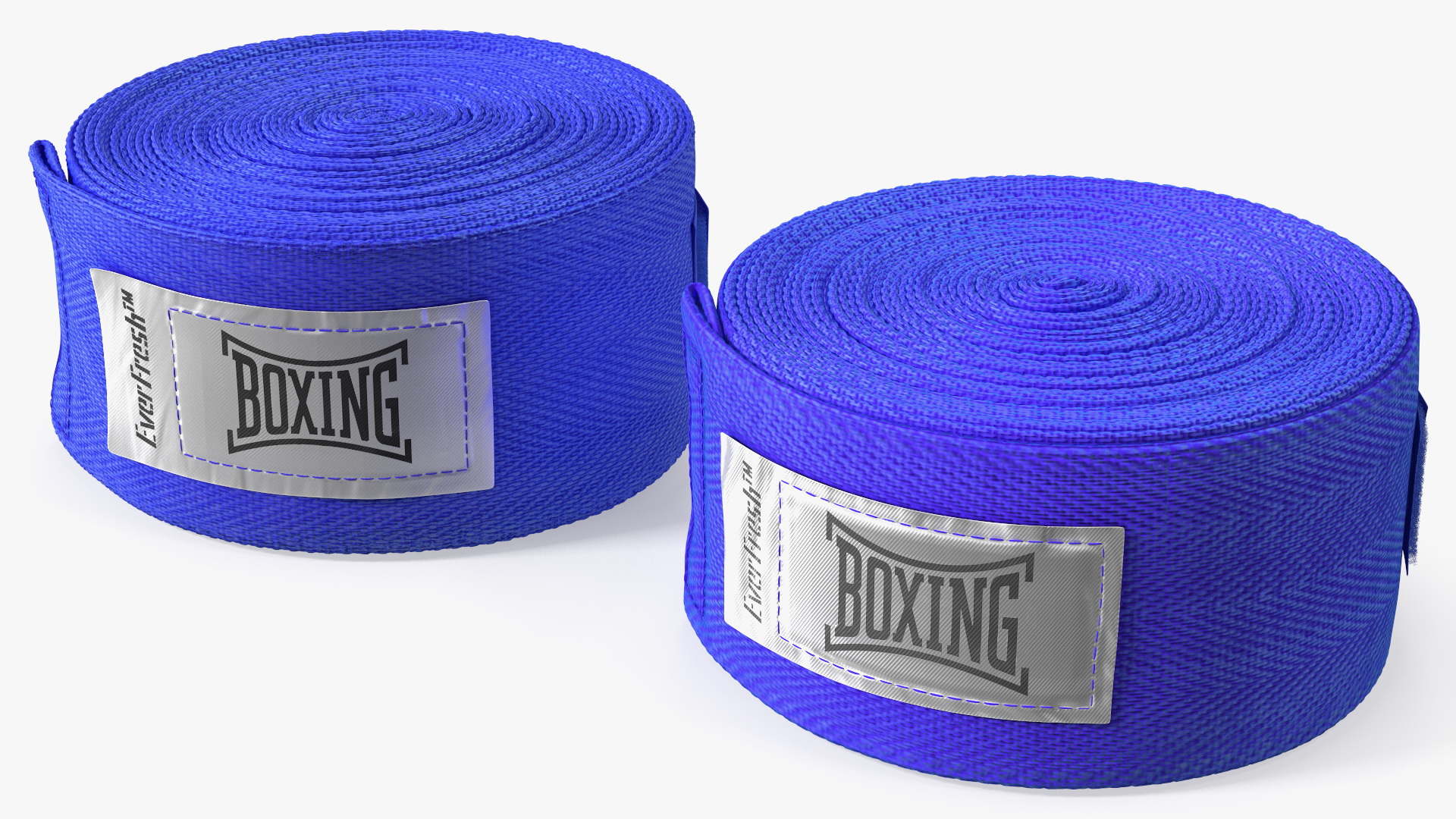 3D Blue Boxing Hand Wrap 2 Rolls Fur model