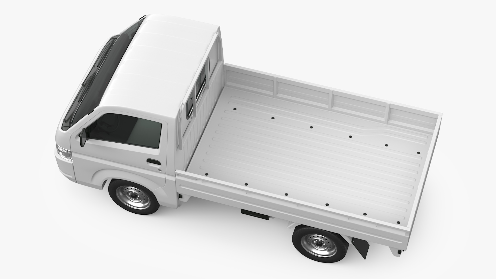 Suzuki Carry Truck White 3D model