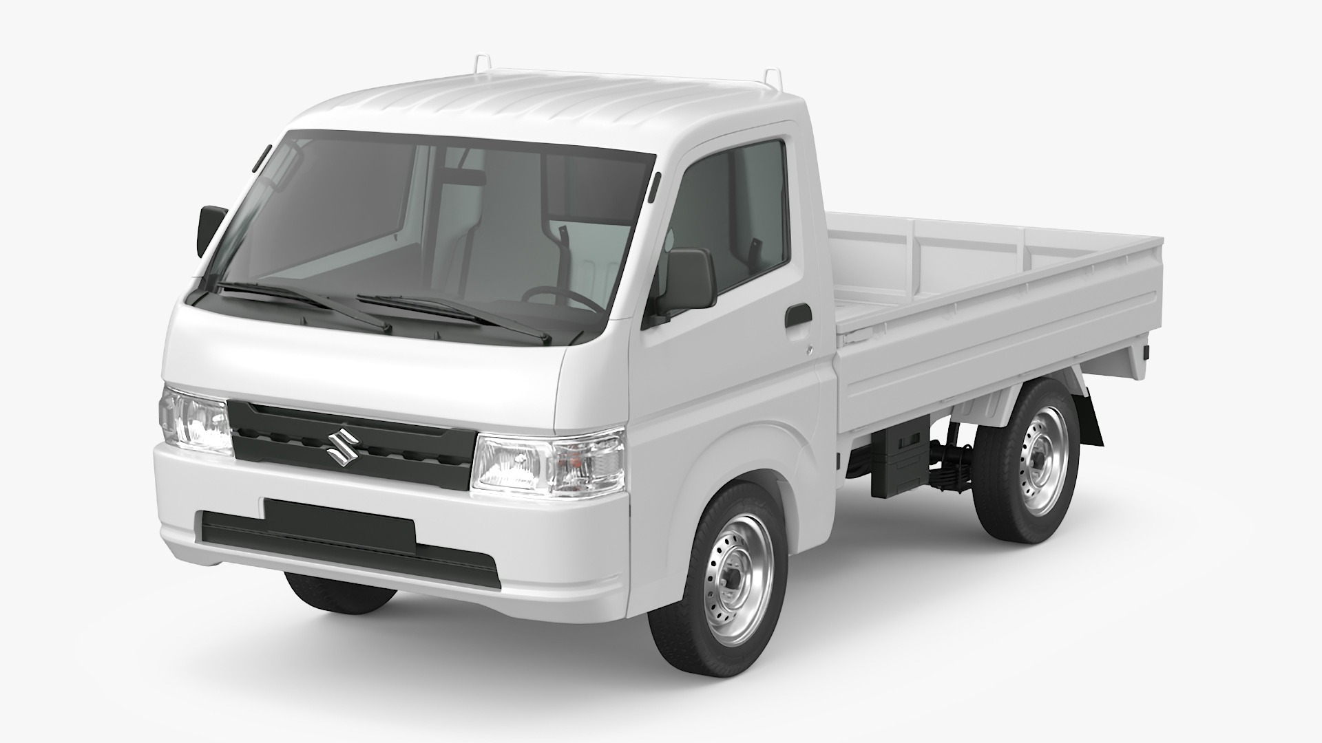 Suzuki Carry Truck White 3D model