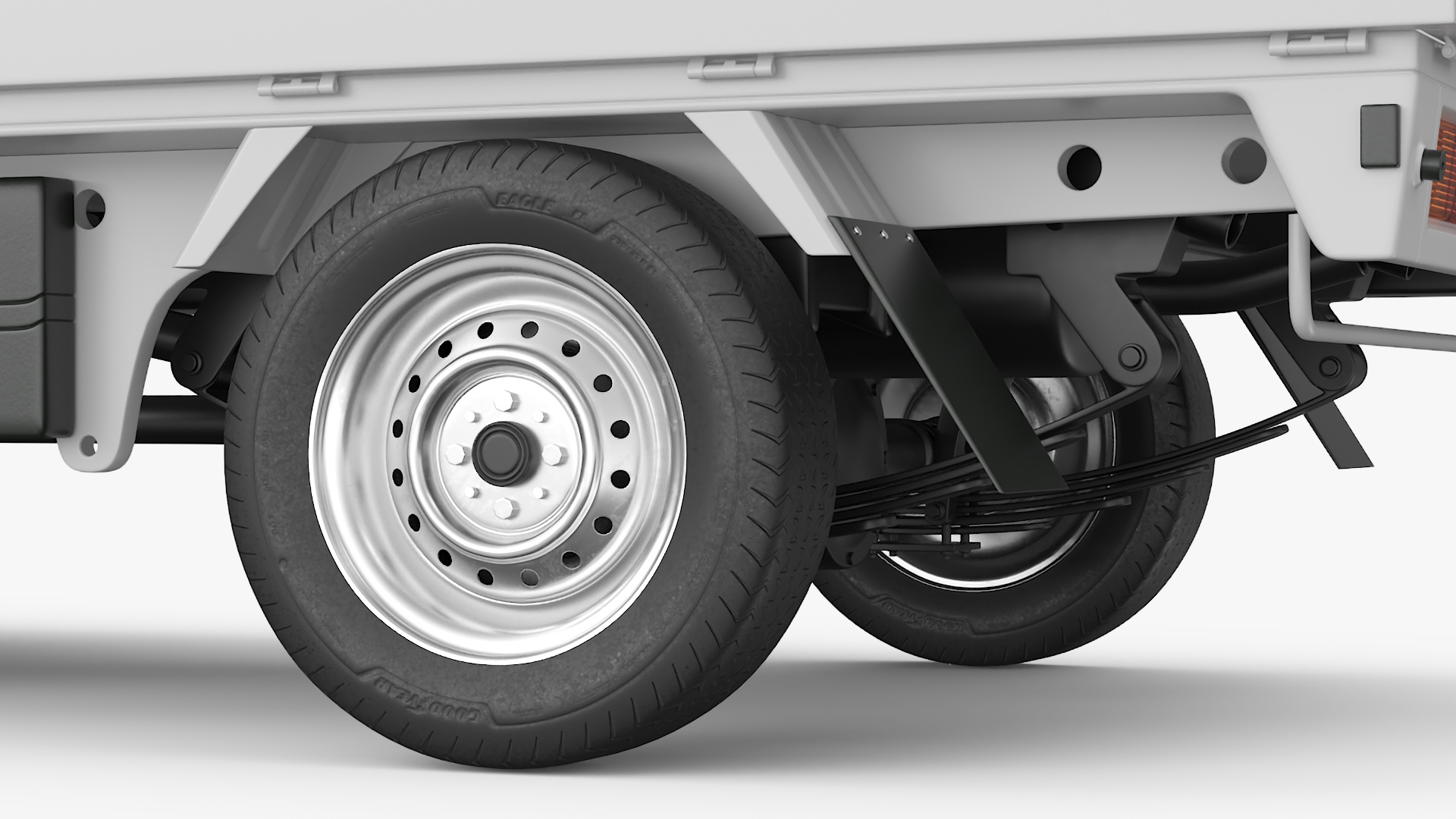 Suzuki Carry Truck White 3D model