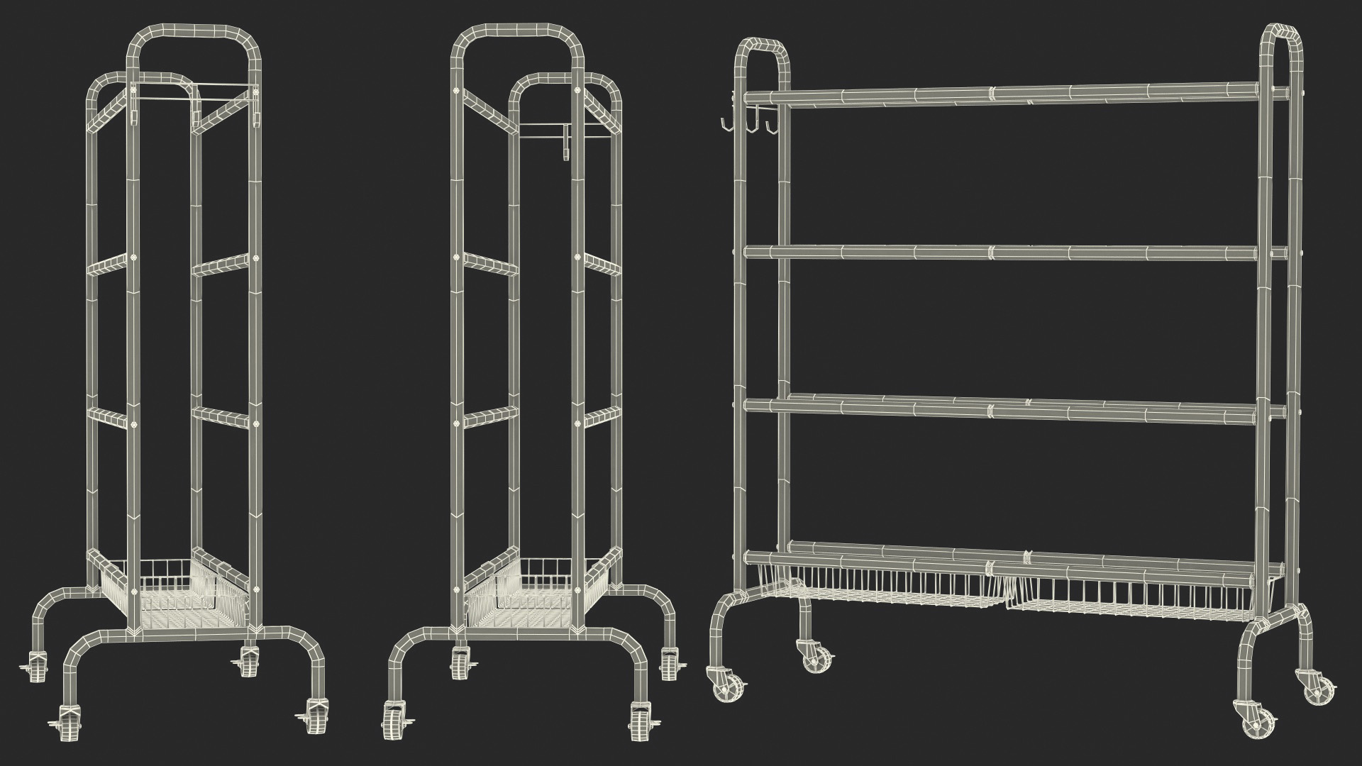 Ball rack 3D model