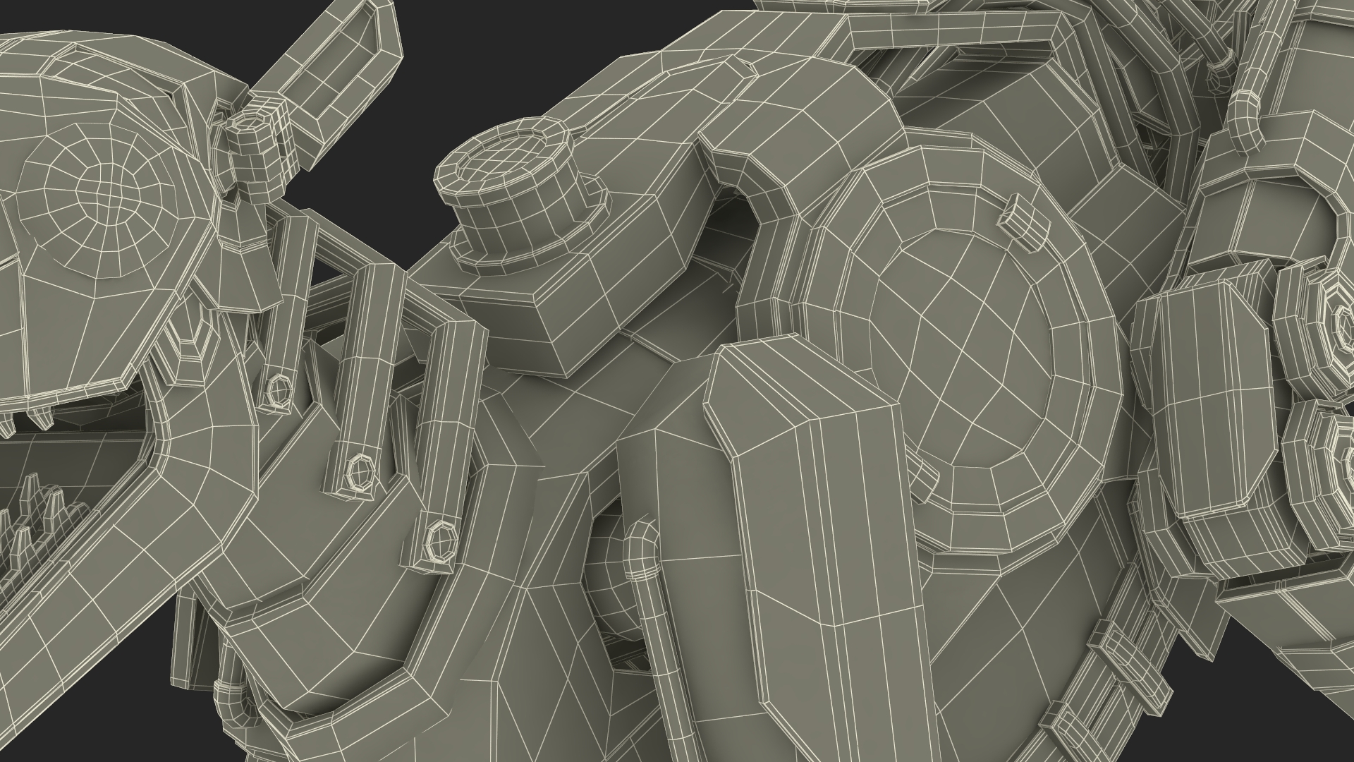 3D Running Futuristic Robotic Dog Concept model