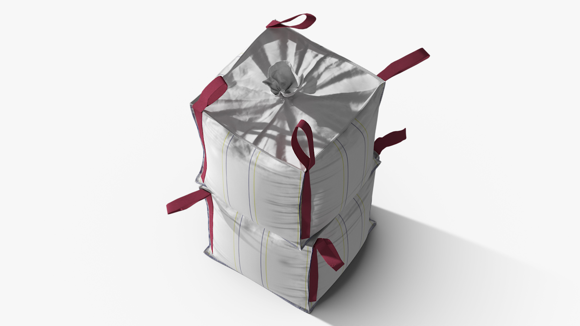 3D Two 1 Ton Capacity Bulk Bags model
