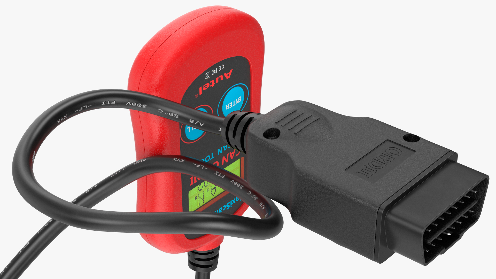 3D model Autel OBD2 Code Reader Vertical Position