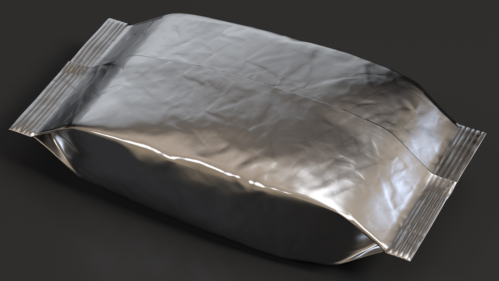 Mockup Foil Coffee Bag 3D