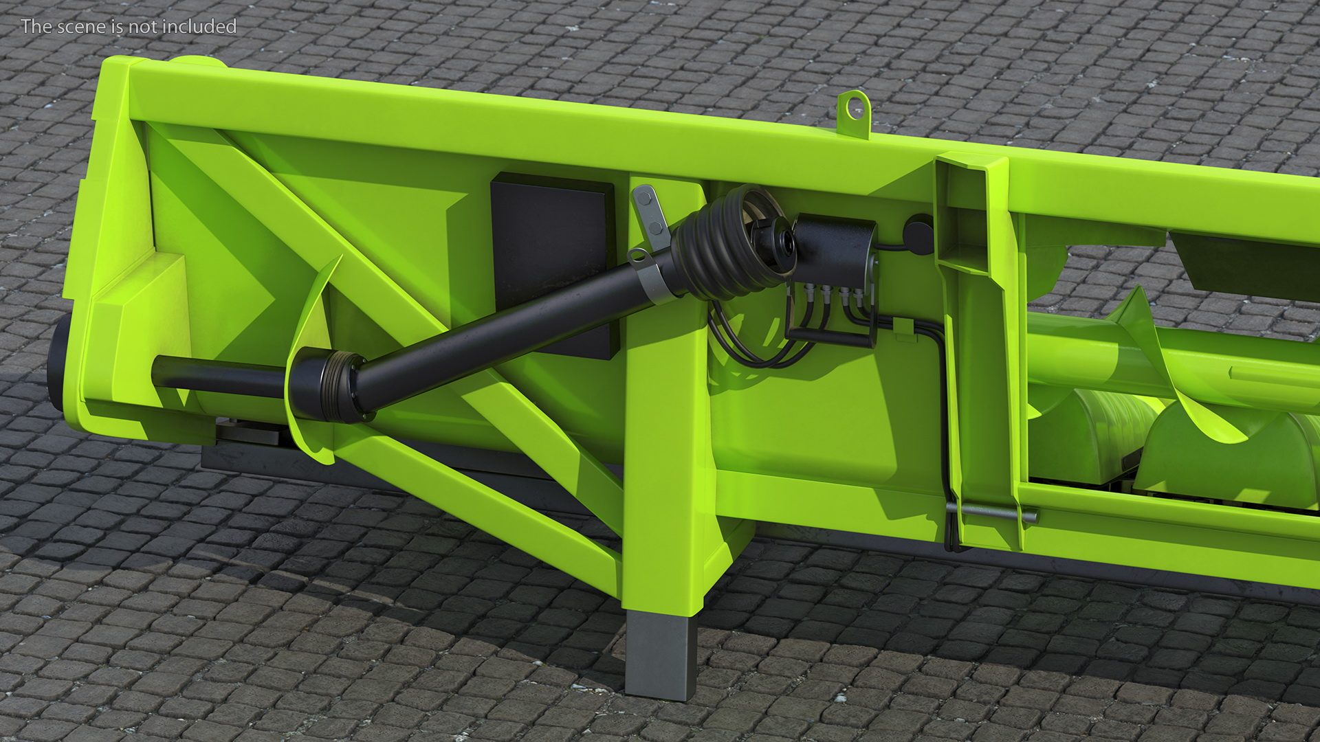 3D model Rigid Corn Header 12 Rows