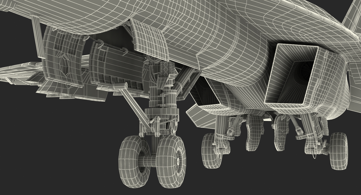 3D model Fighter FA 18EF Super Hornet 2